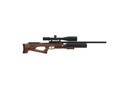 Carabine 5.5mm (Plomb) PCP MX9 SNIPER WOOD REGULATEUR JET BLACK (E 19.9J) ASELKON