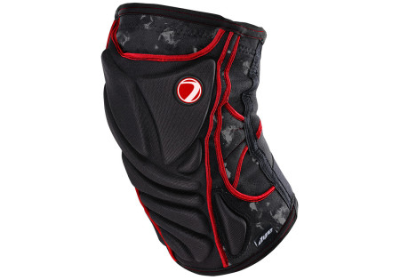 Genouillères DYE PERFORMANCE CAMO BLACK / RED