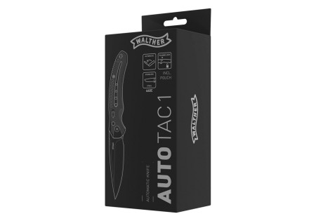 Couteau WALTHER AUTO TAC 1 PLIANT BLACK UMAREX