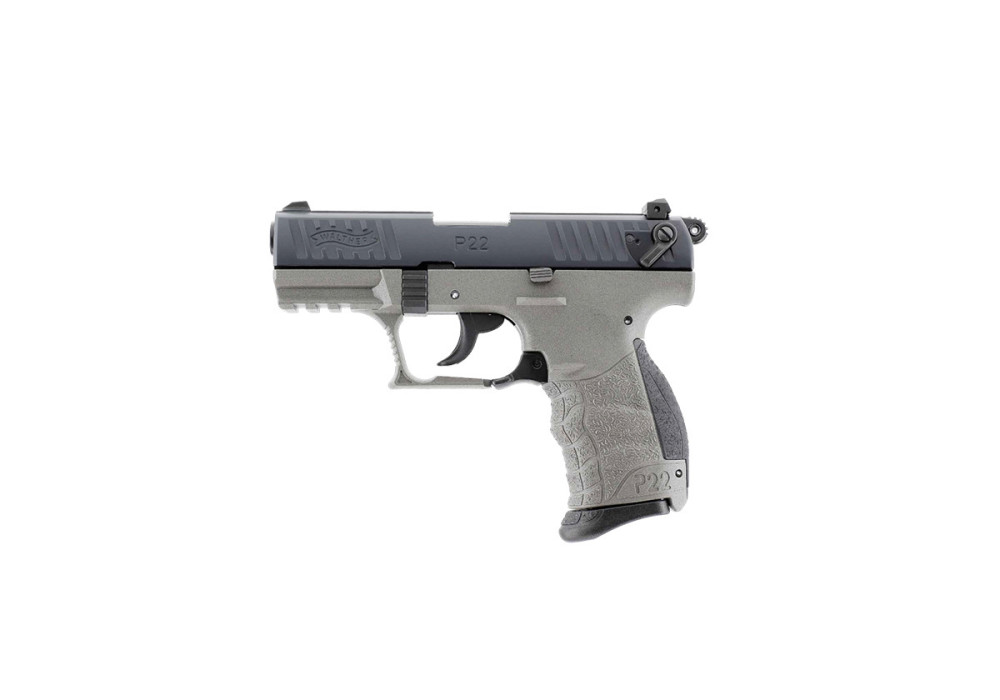 Pistolet Alarme 9mm PAK WALTHER P22Q METEOR GRAY 7 COUPS UMAREX