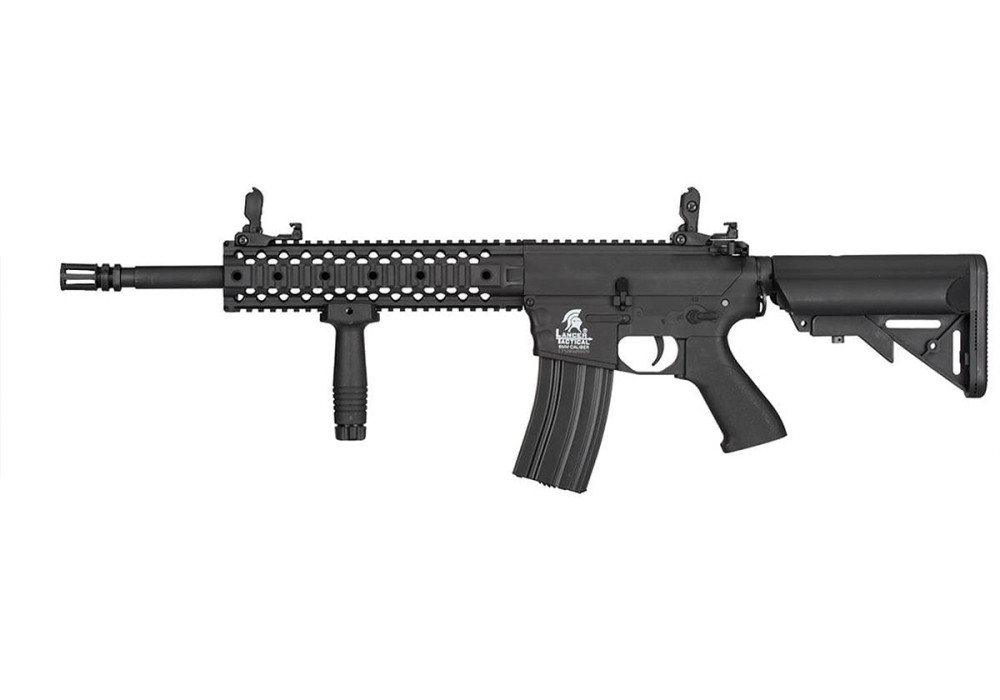 Fusil FIBRE LT12 M4 RIS EVO AEG LANCER TACTICAL BLACK