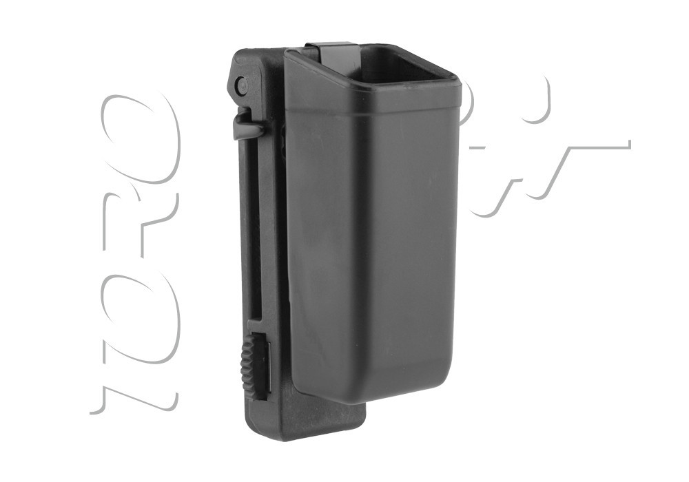 Holster RIGIDE CHARGEUR 9MM SIMPLE 360 DEGRES BLACK