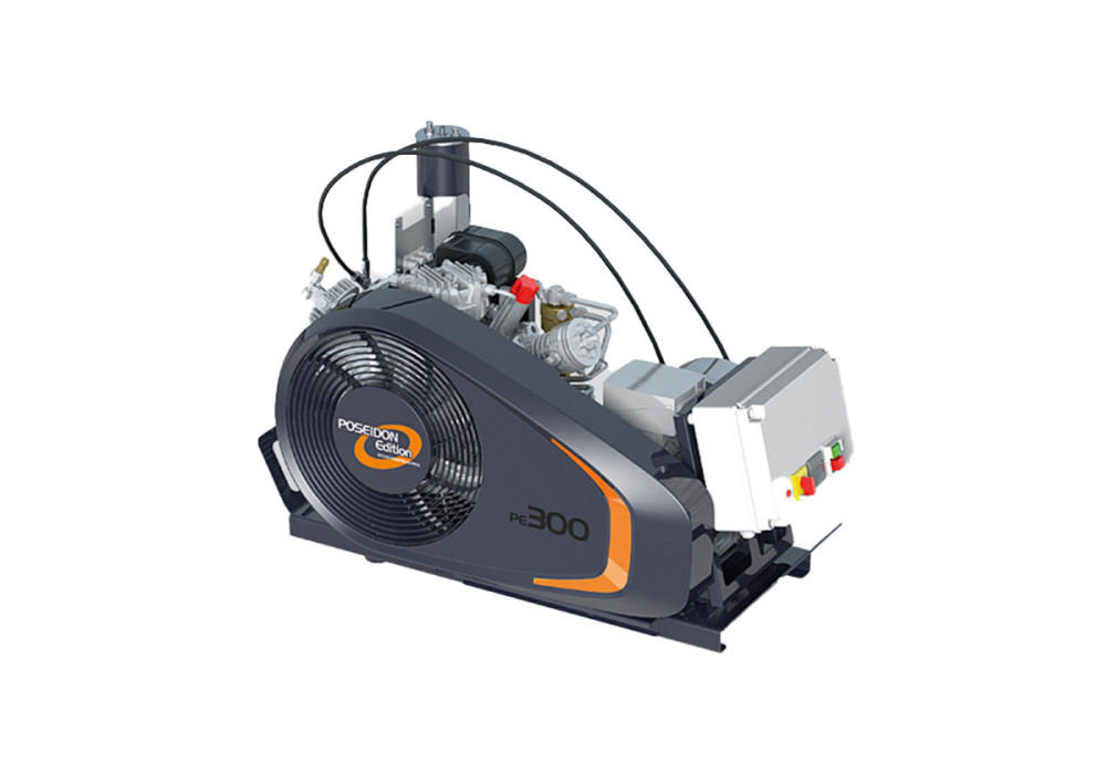 Compresseur BAUER PE 300 ELECTRIQUE TRIPHASE 380V/18M3H/350 BAR MAXI