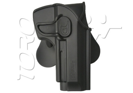 Holster RIGIDE CEINTURE ROTATIF DROITIER BERETTA M9/M92/92FS AMOMAX