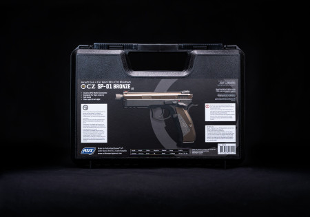 Pistolet CZ SP-01 SHADOW CO2 BRONZE SERIE LIMITEE ASG