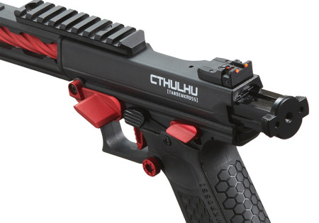 Pistolet CTHULHU GBB SEMI/FULL AUTO BLACK GAZ LANCER TACTICAL