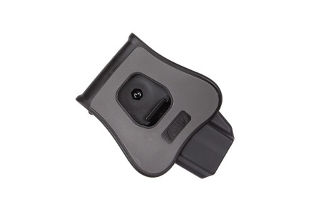 Holster RIGIDE CEINTURE ROTATIF DROITIER GLOCK MODELS ASG