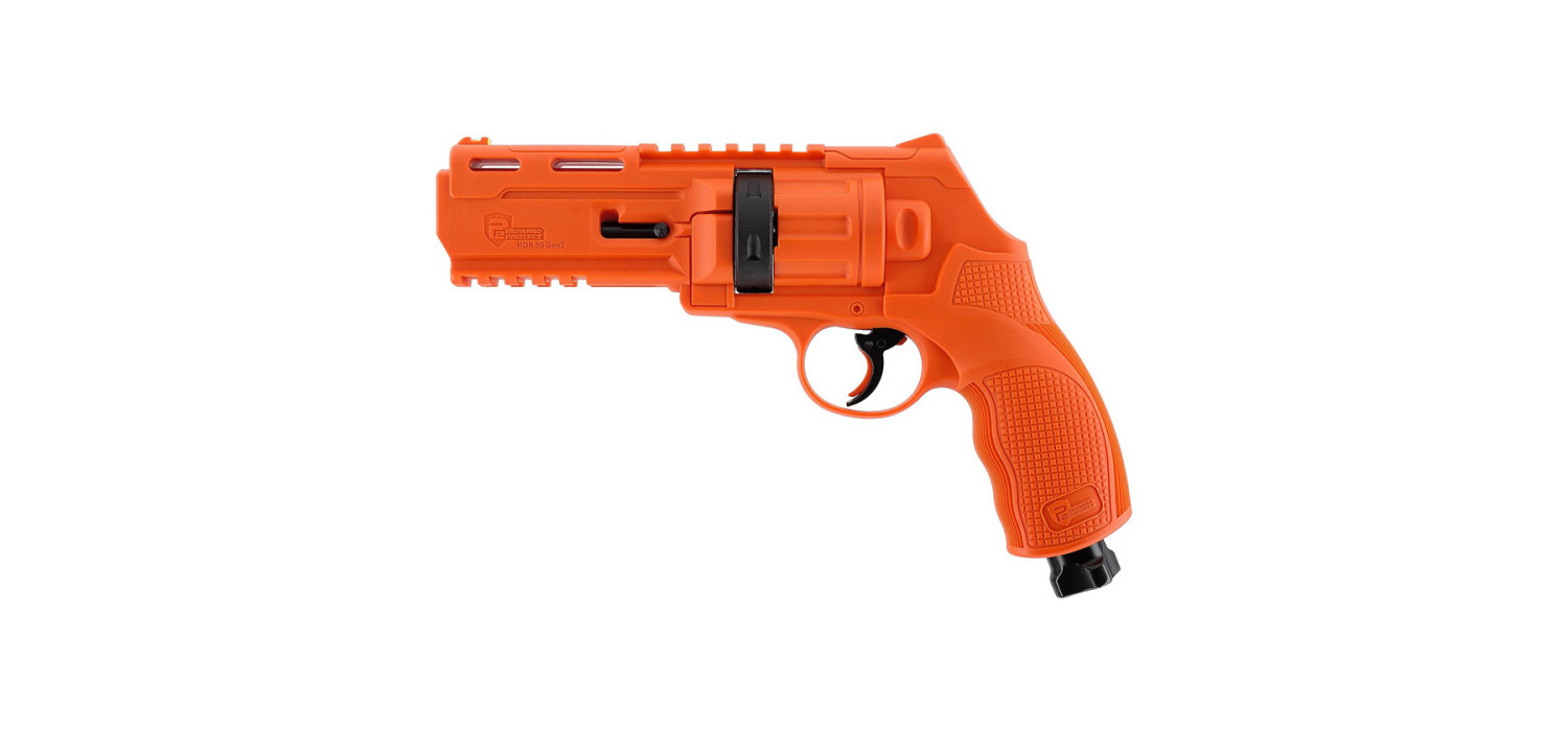 Revolver DEFENSE P2P TR50 (ancienement HDR50) GEN2 T4E CAL 0.50 CO2 ORANGE 16 JOULES UMAREX