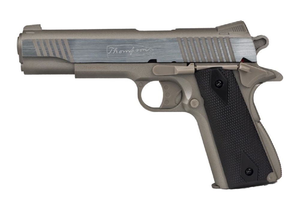 Pistolet 4.5mm (Plomb) COLT 1911 THOMPSON SILVER CO2 (E 3J) CYBERGUN