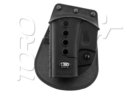 Holster RIGIDE CEINTURE ROTATIF GAUCHER GLOCK G19 S19 BO MANUFACTURE