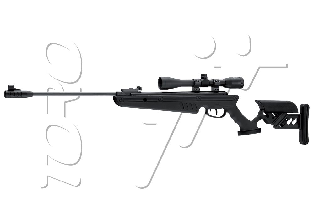 Carabine 4.5mm (Plomb) TG1 NITROGEN SWISS ARMS BLACK + LUNETTE 4X40 (E 10J)