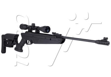 Carabine 4.5mm (Plomb) TG1 NITROGEN SWISS ARMS BLACK + LUNETTE 4X40 (E 10J)