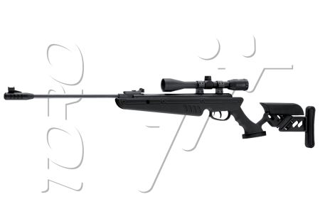 Carabine 4.5mm (Plomb) TG1 BLACK + LUNETTE 4X40 SWISS ARMS (E 19.9J)