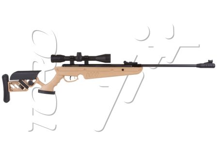 Carabine 4.5mm (Plomb) TG1 TAN + LUNETTE 4X40 SWISS ARMS (E 19.9J)