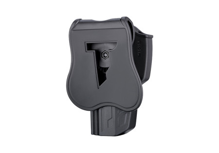 Holster RIGIDE CEINTURE ROTATIF DROITIER BERETTA M92/92FS R-DEFENDER G3 CYTAC