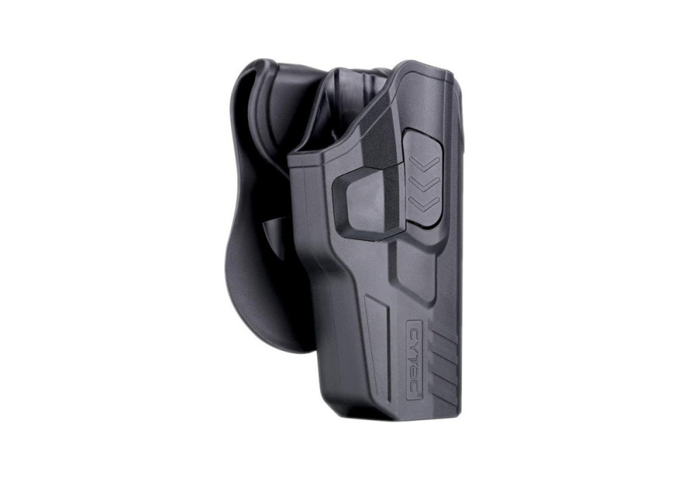 Holster RIGIDE CEINTURE ROTATIF DROITIER GEN3/GEN4 GLOCK 17/19/22/23/26/27 ET 31 A 34 CYTAC