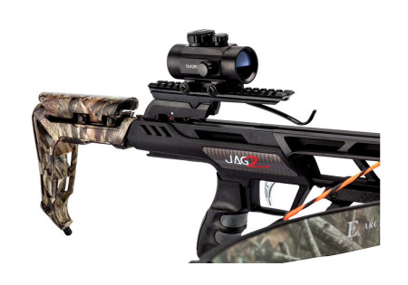 Arbalète JAG II PRO DELUXE 175 LIVRES CAMO + POINT ROUGE 3 POINTS EK ARCHERY