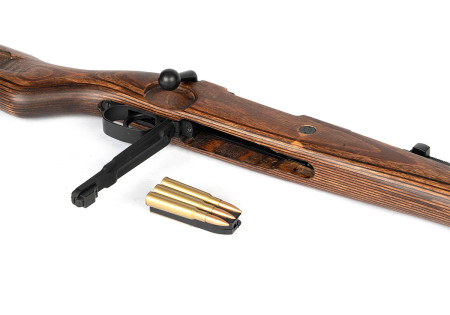 Fusil K98 METAL REAL WOOD SPRING WW2 + LUNETTE ARES