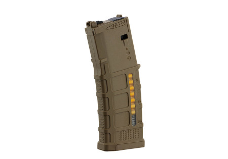 Chargeur GAZ TYPE M4 GBBR G101 TAN 35 BBs DOUBLE EAGLE