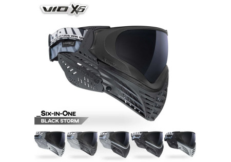 masque VIRTUE VIO X6 THERMAL BLACK STORM