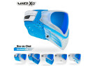 masque VIRTUE VIO X6 THERMAL CLEAR ICE BLUE