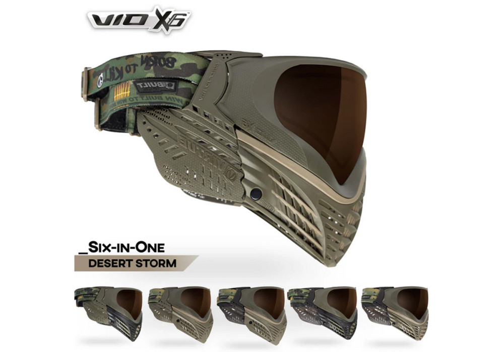 masque VIRTUE VIO X6 THERMAL DESERT STORM OLIVE