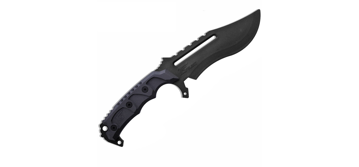 Couteau TACTIQUE FACTICE TS RAPTOR G3 BLACK