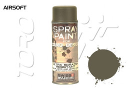 Peinture BOMBE SPRAY SWISSARMS DARK EARTH 400ML