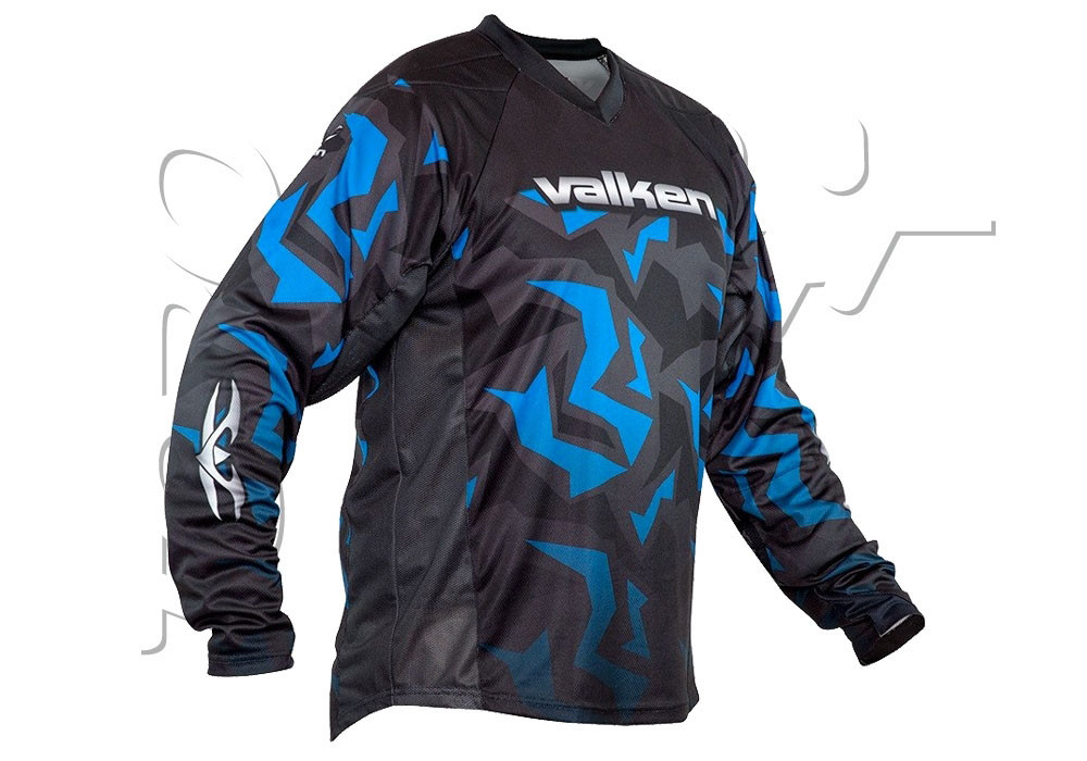 JERSEY CRUSADE RIOT VALKEN BLACK BLUE - Taille XXL