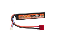 Batterie LIPO 7.4V 1300 mAh 25C 16x19x96mm 1 PACK T-DEANS VB POWER