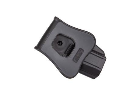 Holster RIGIDE CEINTURE ROTATIF DROITIER CZ P07 P09 CZ75 SP-01 BLACK ASG