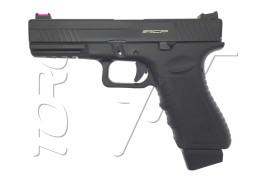 Pistolet TYPE GLOCK ACP S17 BLACK GAZ APS