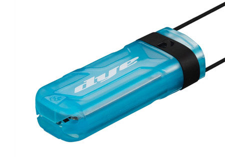 Capote A CANON SILICONE FLEX AVEC OUTILS DYE CLEAR BLUE