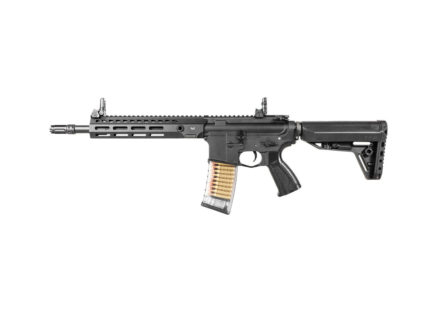 Fusil TR16 GMS MK1 9" METAL BLACK AEG G&G ARMAMENT