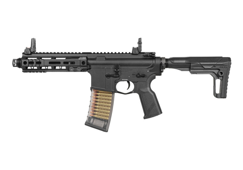 Fusil TR16 GMS MK2 7" METAL BLACK AEG G&G ARMAMENT