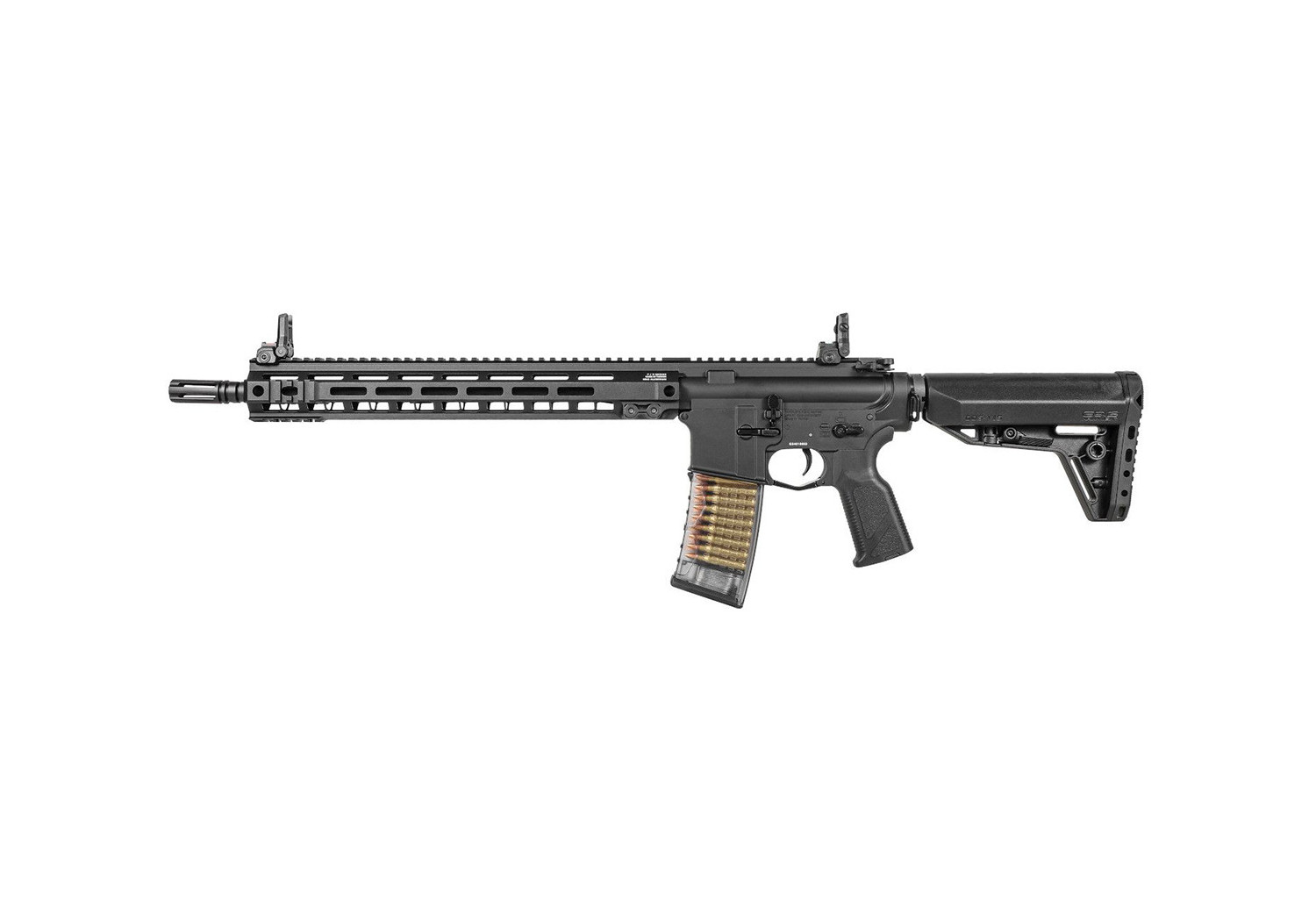 Fusil TR16 GMS MK2 15" METAL BLACK AEG G&G ARMAMENT