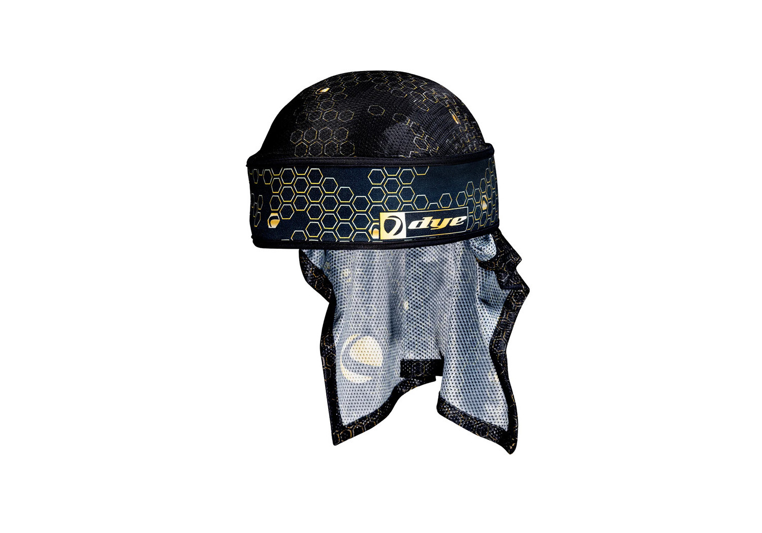 Head Wrap BLACK GOLD HYPERCAM DYE X HALO