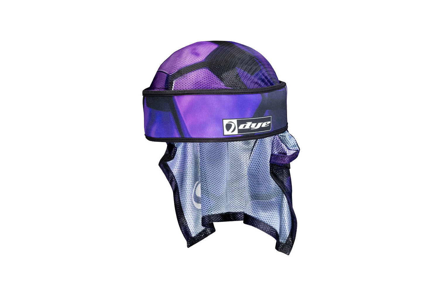 Head Wrap PURPLE HEX3D DYE X HALO