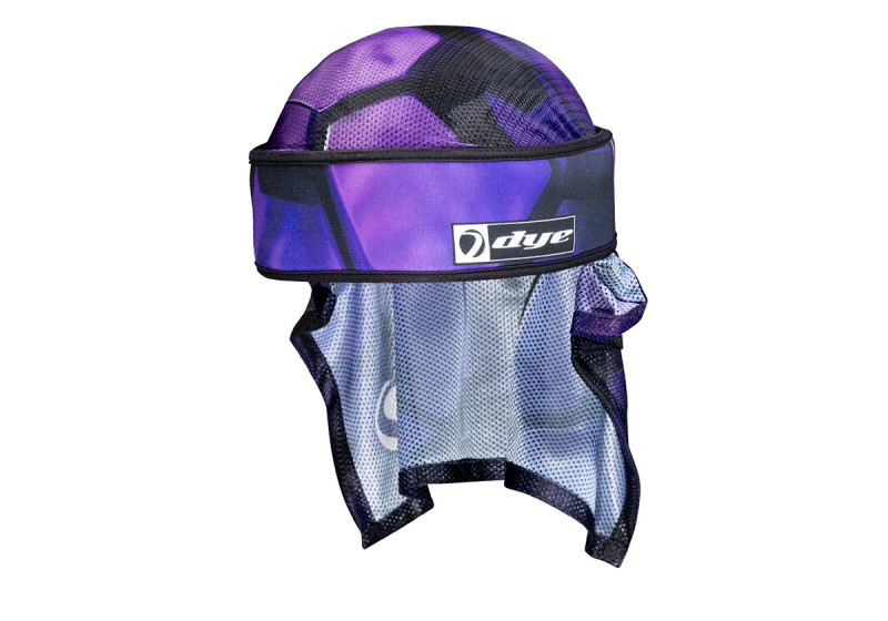 Head Wrap PURPLE HEX3D DYE X HALO