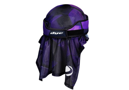 Head Wrap PURPLE HEX3D DYE X HALO