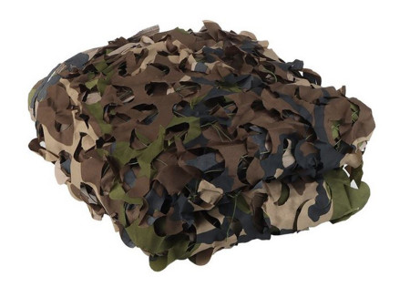 Filet de camouflage POLYESTER WOODLAND 3X4m