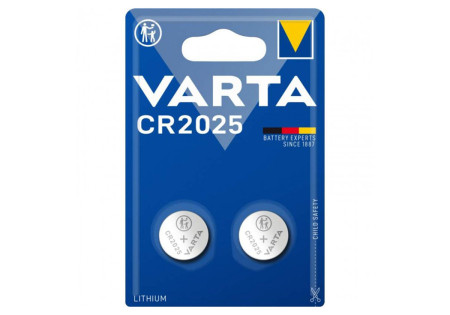 Piles CR2025 3V LITHIUM VARTA X2