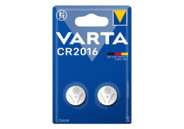 Piles CR2016 3V LITHIUM VARTA X2