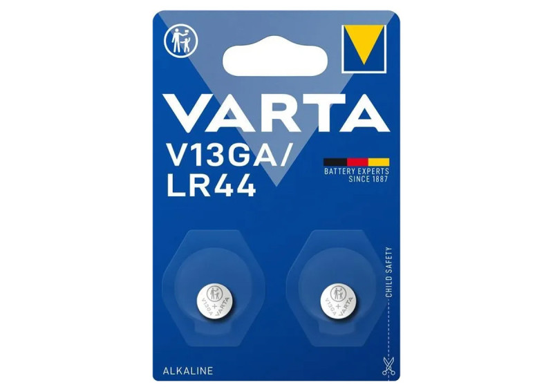 Piles V13GA/LR44 3V LITHIUM VARTA X2