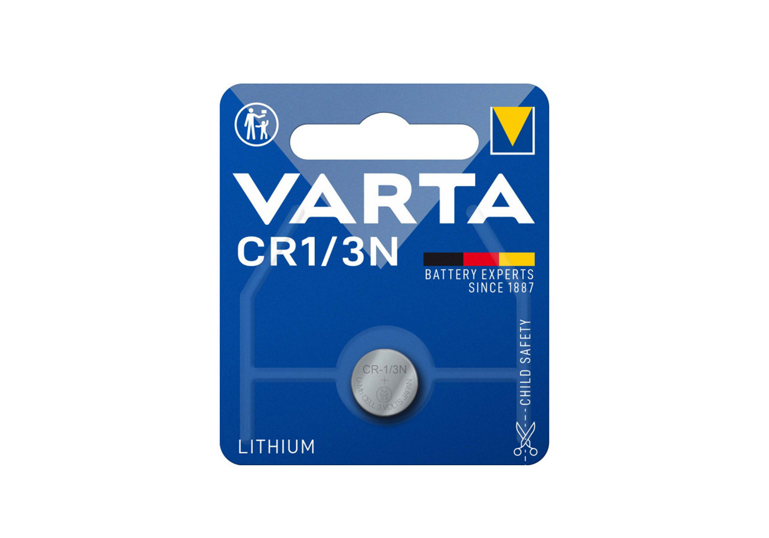 Pile CR1/3N LITHIUM 3V VARTA