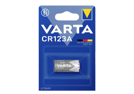 Pile CR123A 3V LITHIUM VARTA X1