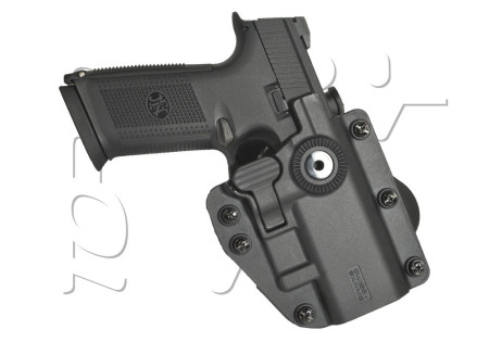 Holster RIGIDE CEINTURE ROTATIF ADAPT-X LEVEL 2 AMBIDEXTRE UNIVERSEL URBAN GREY SWISS ARMS