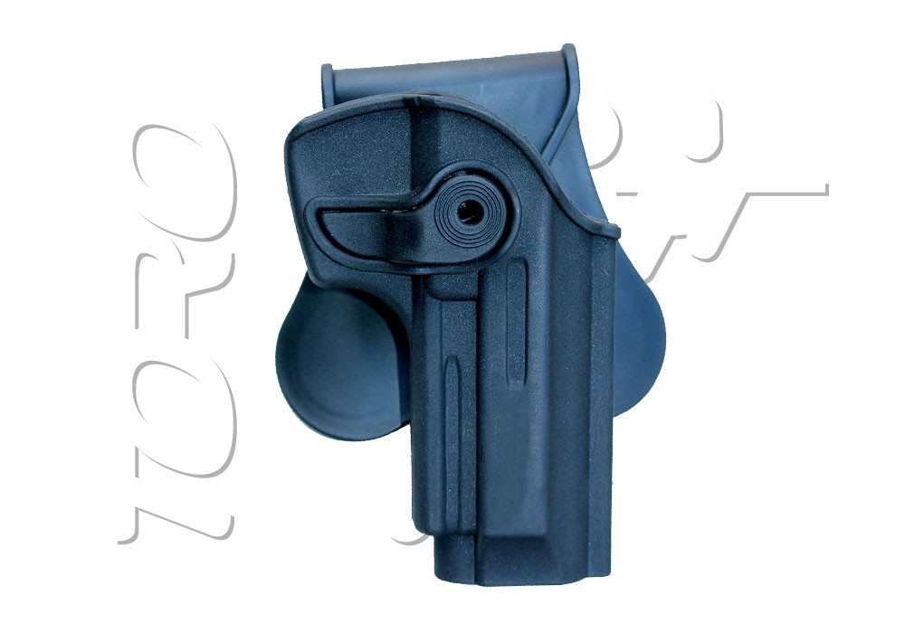 Holster RIGIDE PADDLE ROTATIF POUR BERETTA M9 et TAURUS 92 ET 99 SWISS ARMS