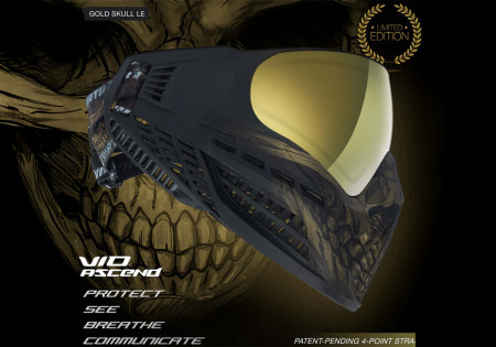 masque VIRTUE VIO ASCEND THERMAL SKULL GOLD LE