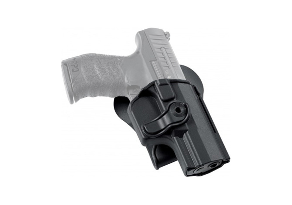 Holster de ceinture RIGIDE ROTATIF WALTHER P99 / PPQ M2 BLACK UMAREX